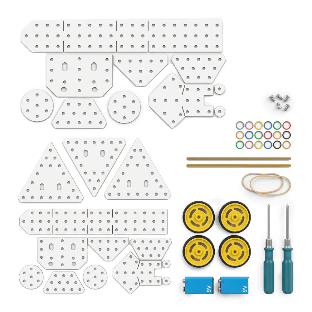 Pack escolar de repuestos para 10 Roboracers