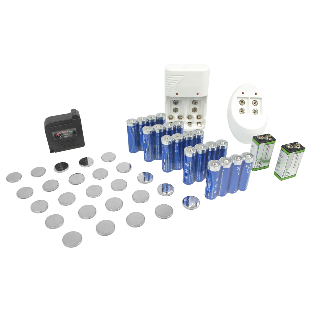 Kit de Baterías y Cargadores