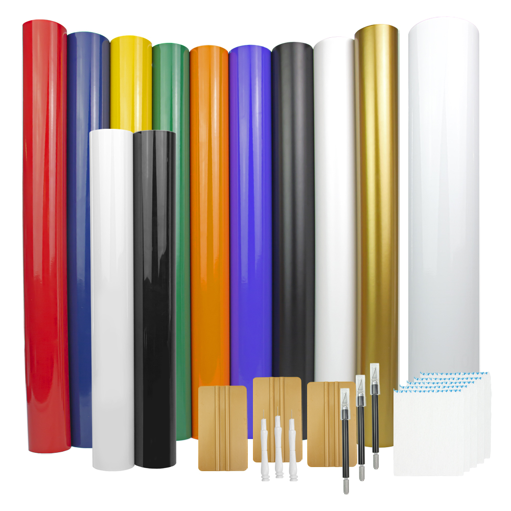 Kit de Rollos de Vinil con Accesorios