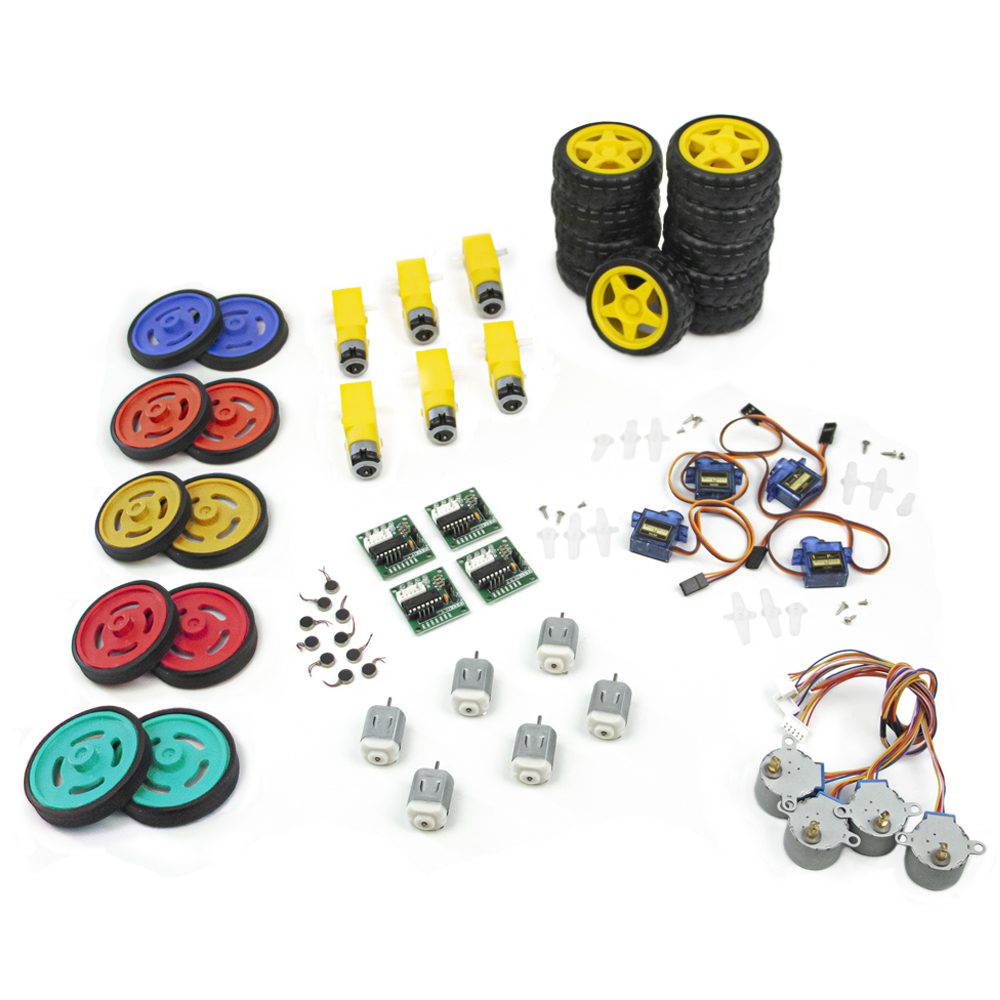 Kit de Motores y Llantas